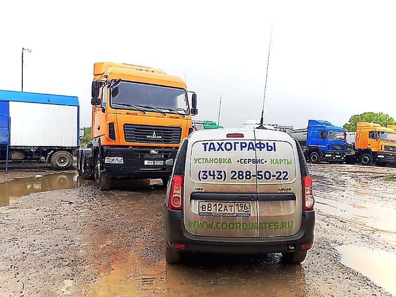 Тахограф на МАЗ Простор