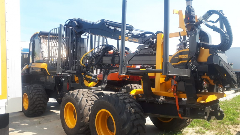 Мониторинг на лесозаготовительную технику